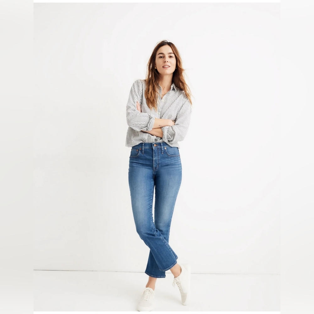 Madewell Cali Demi-boot Jeans Sz 31